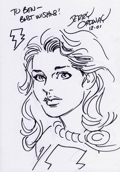 Captain Marvel / Mary Marvel, by Jerry Ordway, in Ben Herman's ...