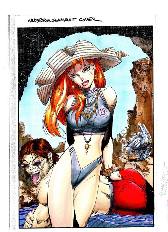 Color Guide Wildstorm Swimsuit in TV kid s Gen 13 Wildstorm