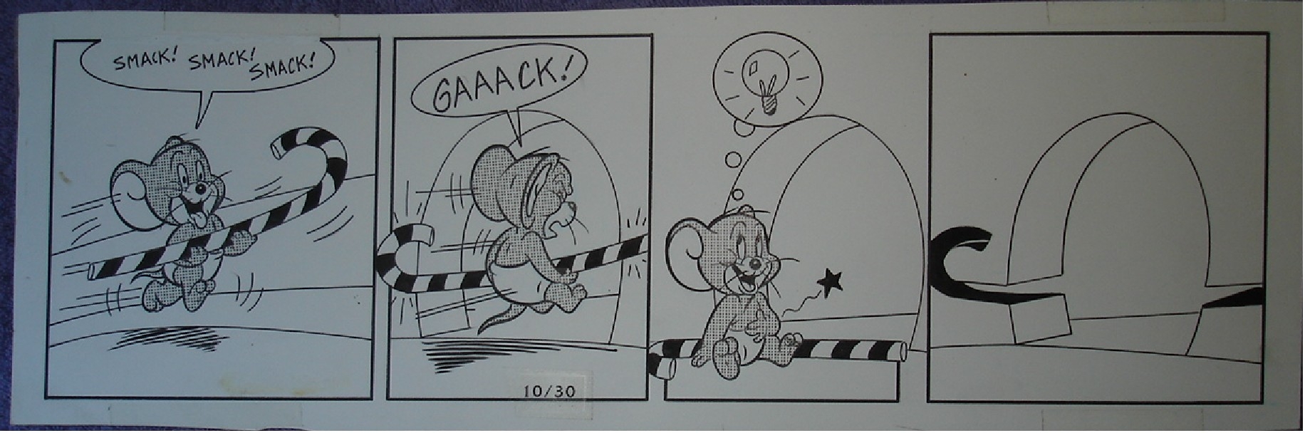 Tom & Jerry 10-30-????, in Edward Chauvin's Birthday Comic Strips Comic Art  Gallery Room