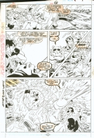 JOE STATON GREEN LANTERN CORPS 221 PAGE 10 Comic Art