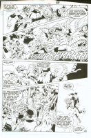 JOE STATON GREEN LANTERN CORPS 221 PAGE 13 Comic Art