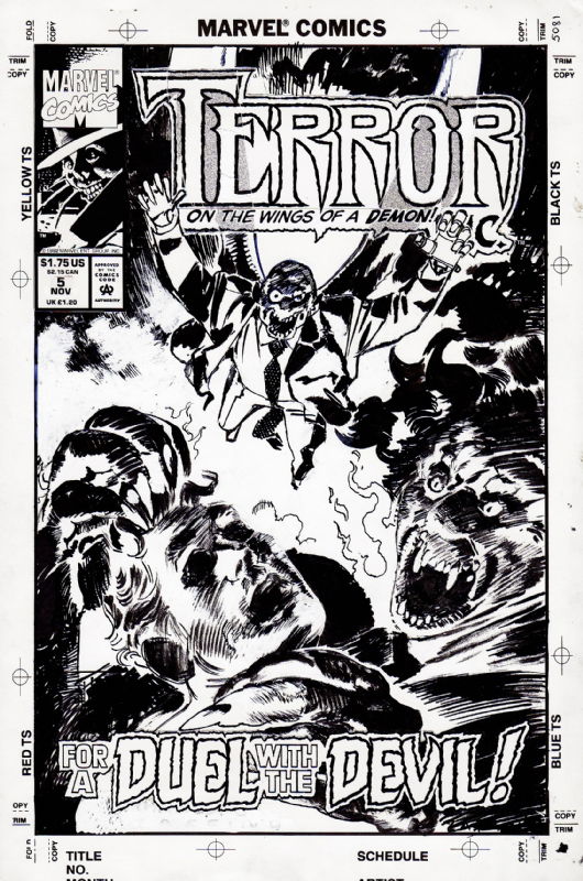 Zaffino - Terror Inc. #5 cover, in Francesco Bazzana's ZAFFINO, JORGE ...