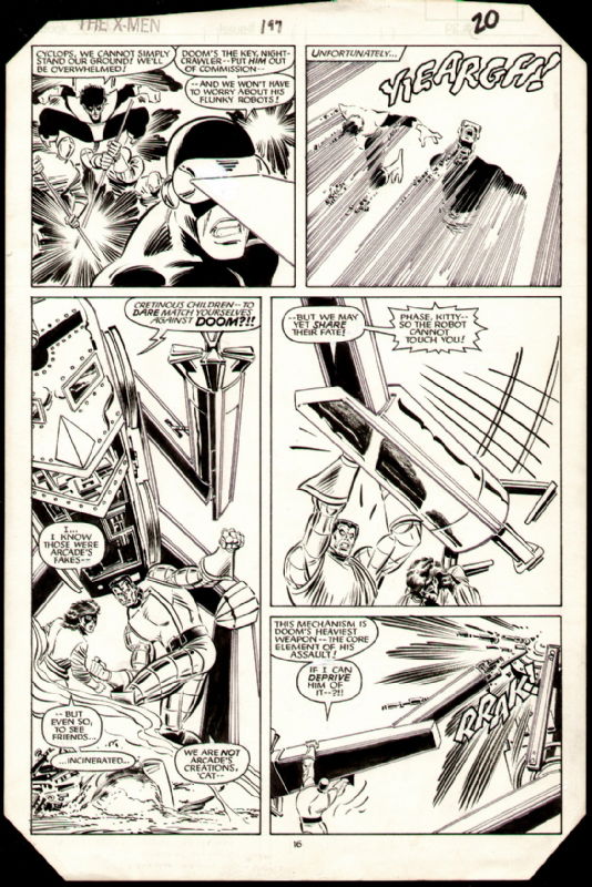 Romita Jr. - Uncanny X-Men #197 p.16, in Francesco Bazzana's ROMITA ...