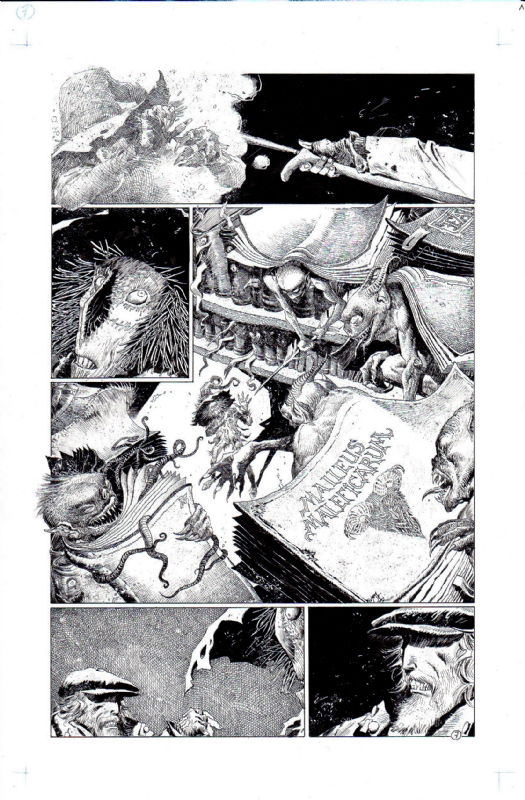 Breccia - Batman: Black & white , in Francesco Bazzana's BRECCIA, ENRIQUE  Comic Art Gallery Room