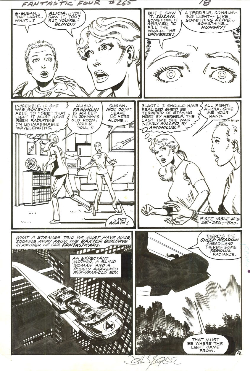 Fantastic Four issue 265 page 18, in Alan Pinion's Fantastic Four by ...