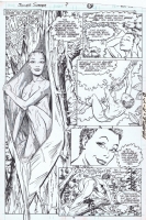 Silver Surfer Issue 7 page 13 by Rogers and Rubinstein - The rebirth of Mantis, Comic Art