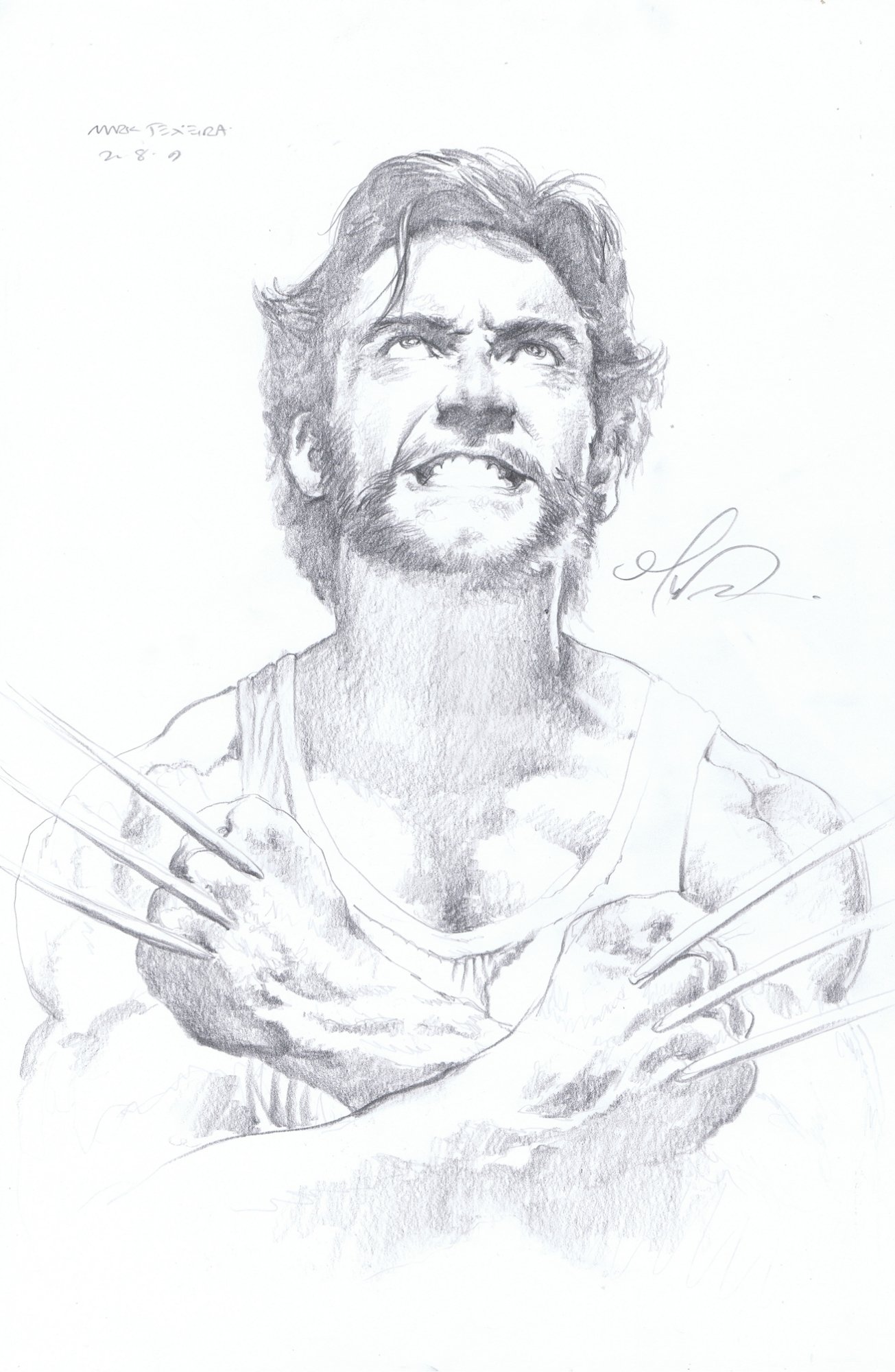 Drawing Hugh Jackman Step By Step Step by Step Drawing Guide by  catlucker  DragoArt