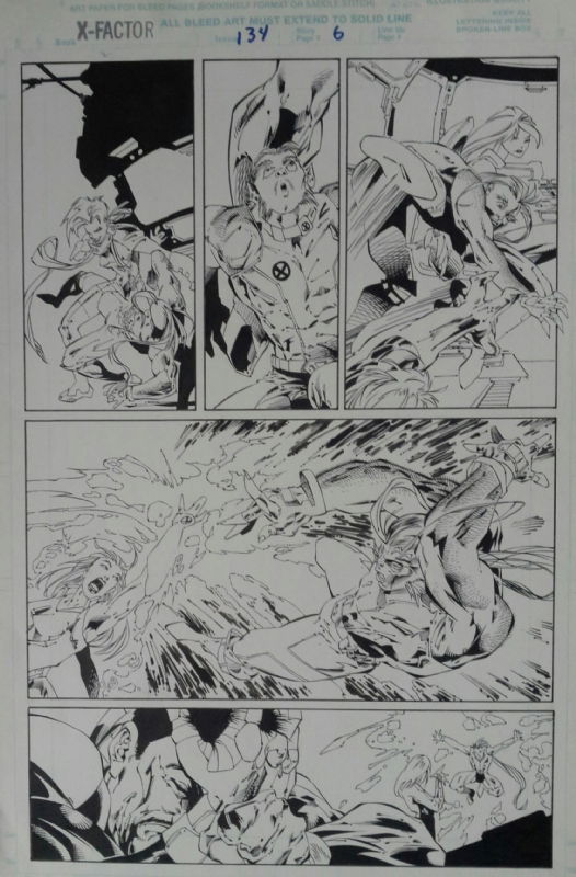 X-Factor 134 pg. 6 Eric Battle, in Jeffrey Thomas's X-Men Universe ...