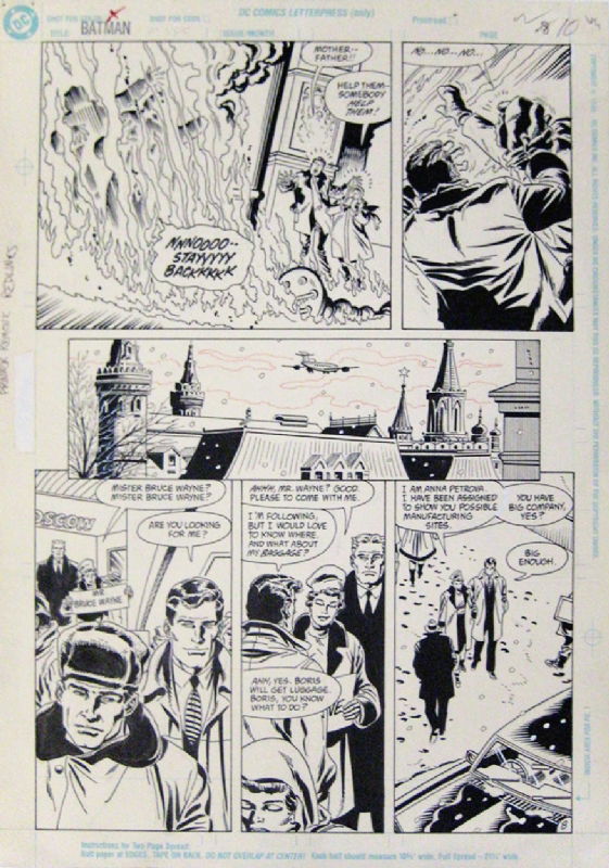 Batman #445 Jim Aparo Bruce Wayne, in Lee P's Batman Comic Art Gallery Room