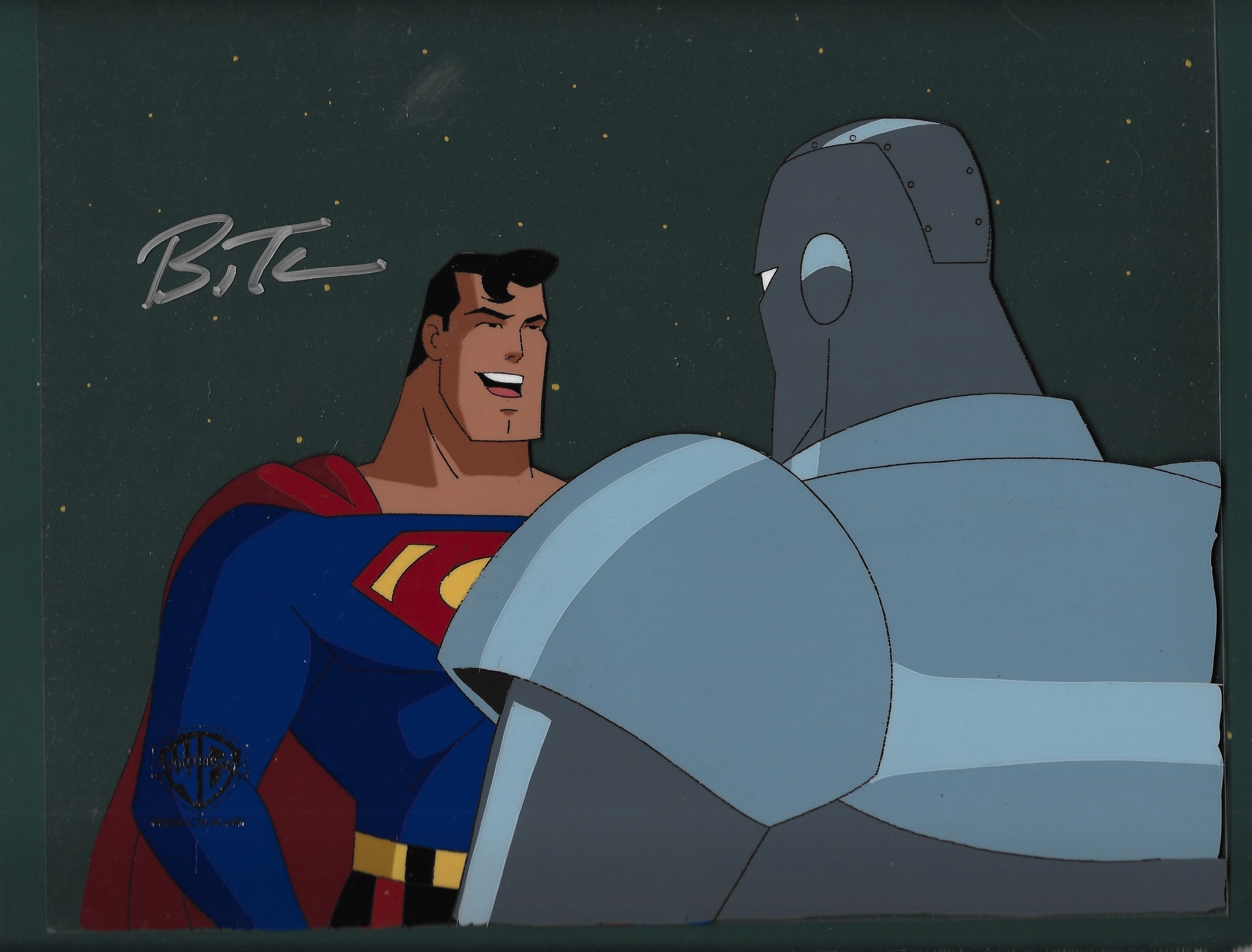 Superman the Animated Series with Metallo, in Lee P's Superman Comic Art  Gallery Room