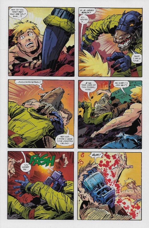 Kamandi Challenge #1 page 7 Giffen and Koblish, in Lee P's Kamandi ...