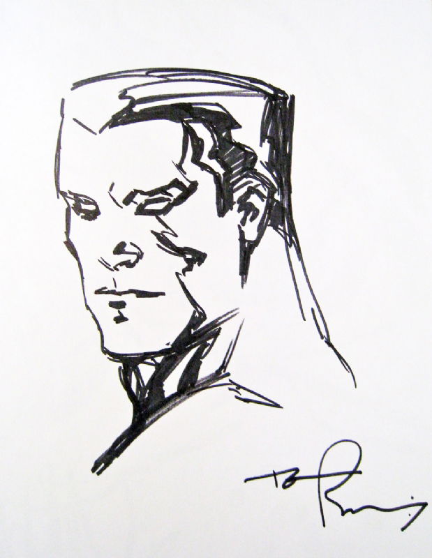 Tom Raney Collosus head sketch, in Lee P's For Sale or trade Comic Art ...