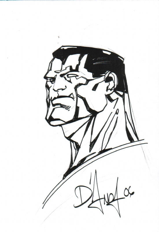 Colossus , In Kevin Boyd's Misc. Marvel Super-heroes Sketches 