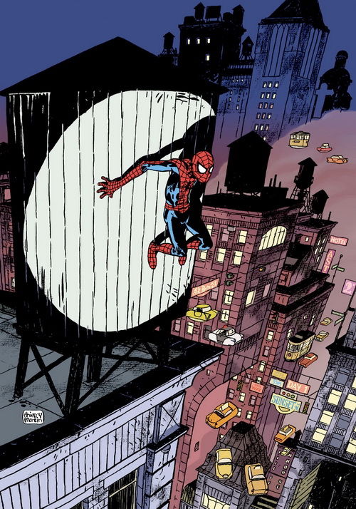 Thierry Martin Spidey color cover, in philippe cordier's other art ...