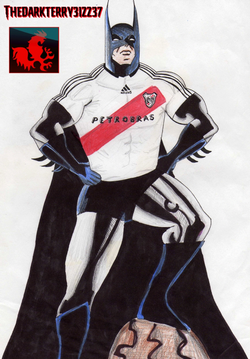 Batman es de River Plate, in martin zechin's Batman es de River Comic Art  Gallery Room