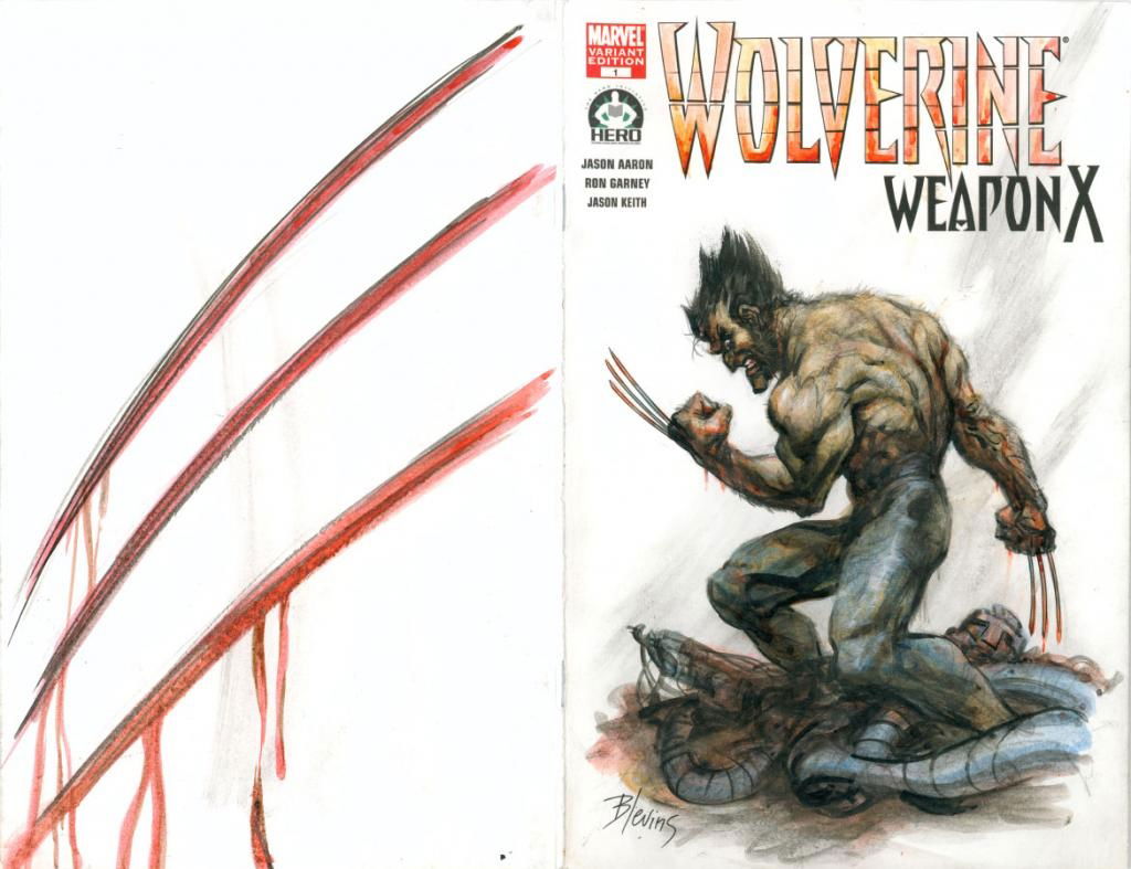 Hero Initiative Wolverine: Weapon X 100 Project By Bret Blevins, In ...