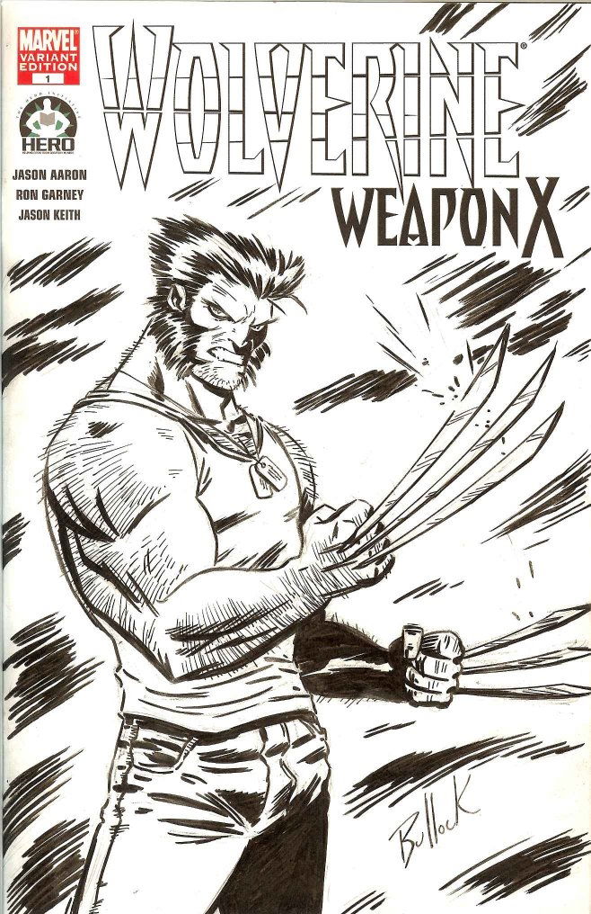 Hero Initiative Wolverine: Weapon X 100 Project By Dave Bullock, In ...