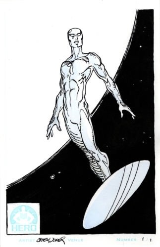 Top more than 69 silver surfer sketch - in.eteachers