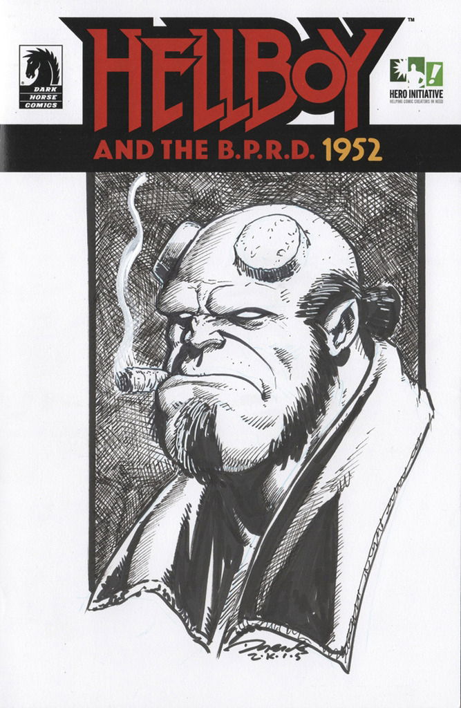 Hero Initiative Hellboy And The B.P.R.D 100 Project By Darick Robertson ...