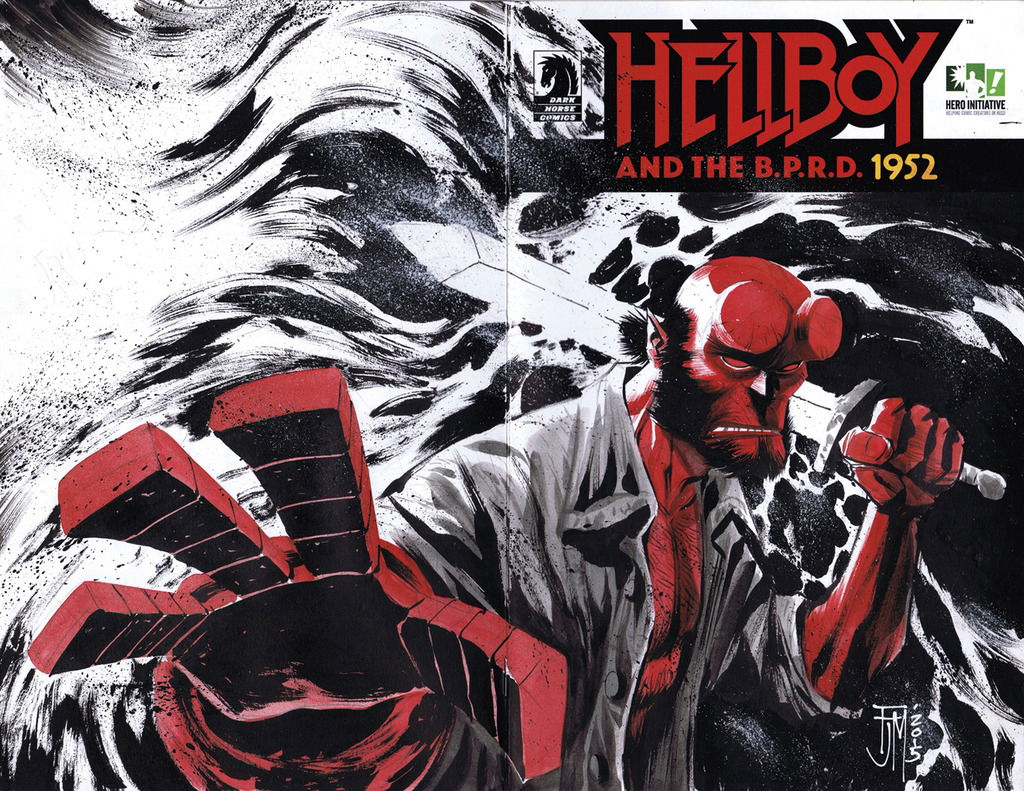 Hero Initiative Hellboy And The B.P.R.D 100 Project By Francis Manapul ...