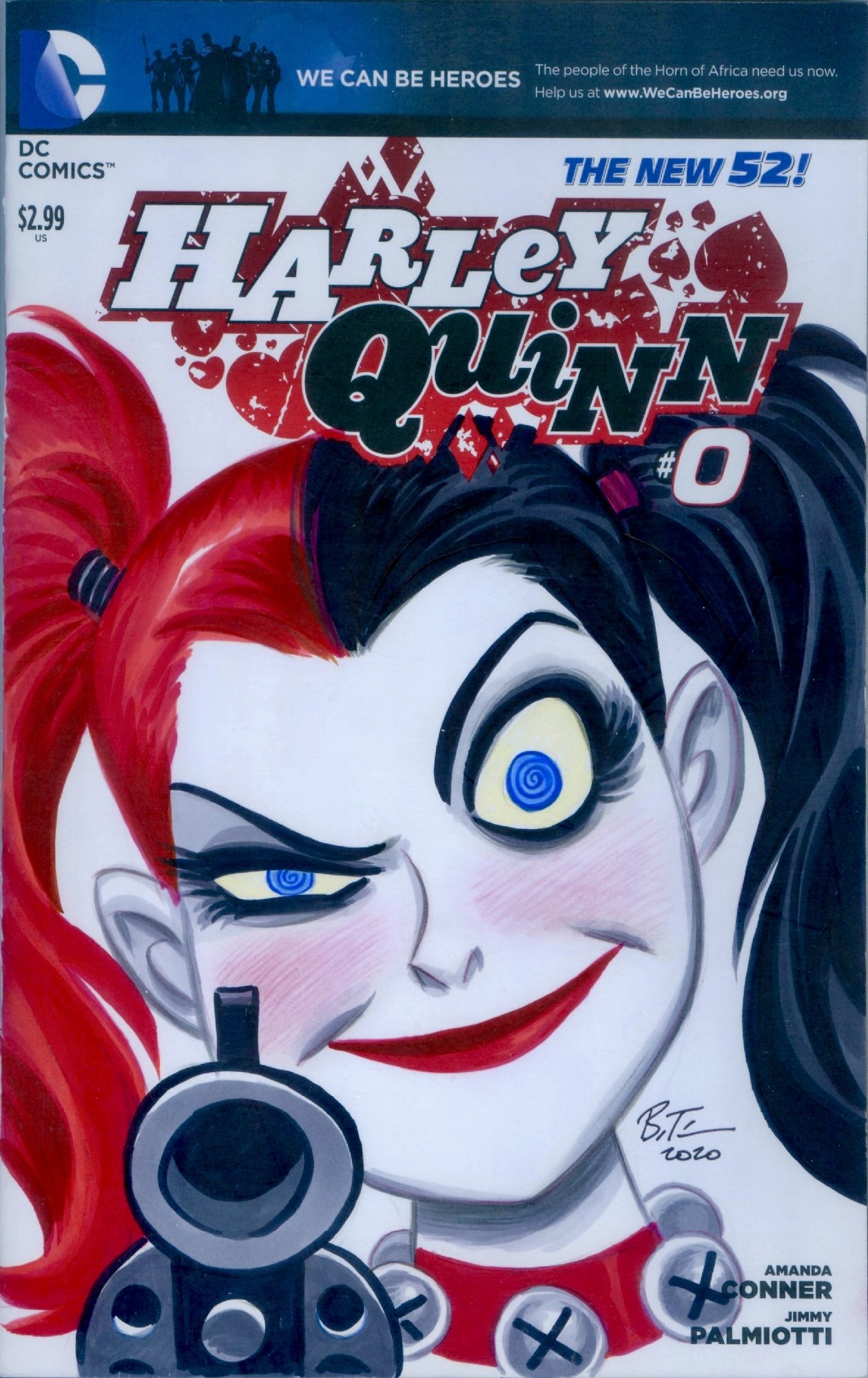 Harley Quinn by Bruce Timm, in Baccus's Comic Art Gallery