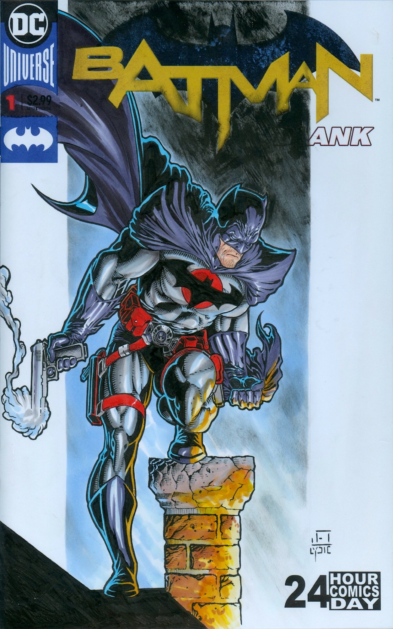 Flashpoint Batman by Jeff Edwards and Steve Lydic, in Jason Baccus's Flashpoint  Batman Comic Art Gallery Room