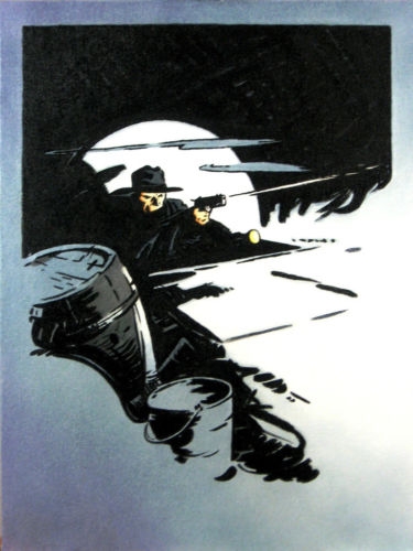 Edd Cartier Reproduction from CRIME, INSURED Comic Art