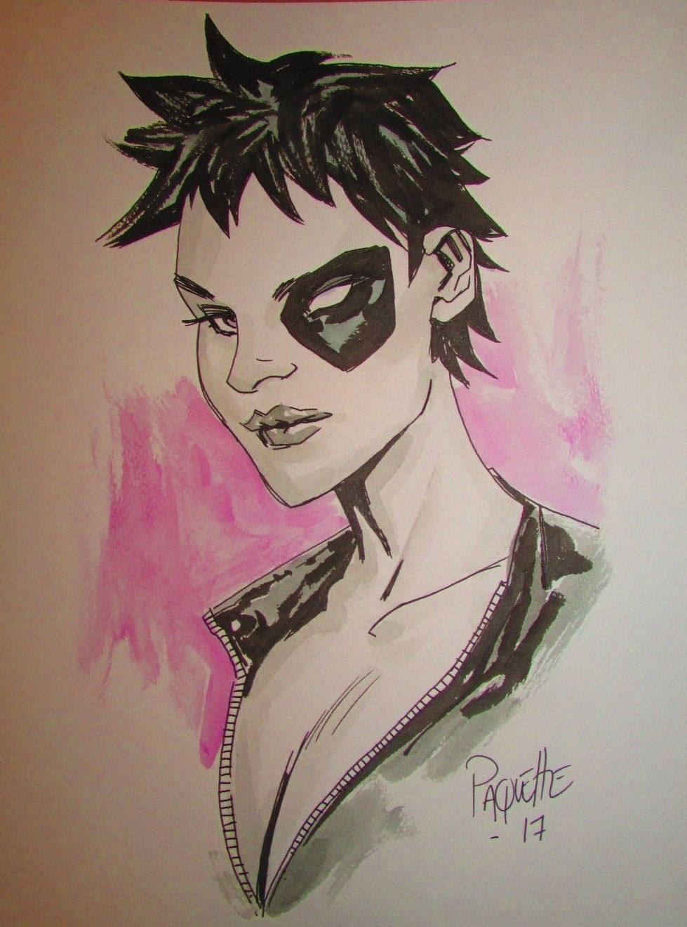 Domino Commission By Yanick Paquette In Jason Woods Commissions And Sketches Comic Art Gallery 3173