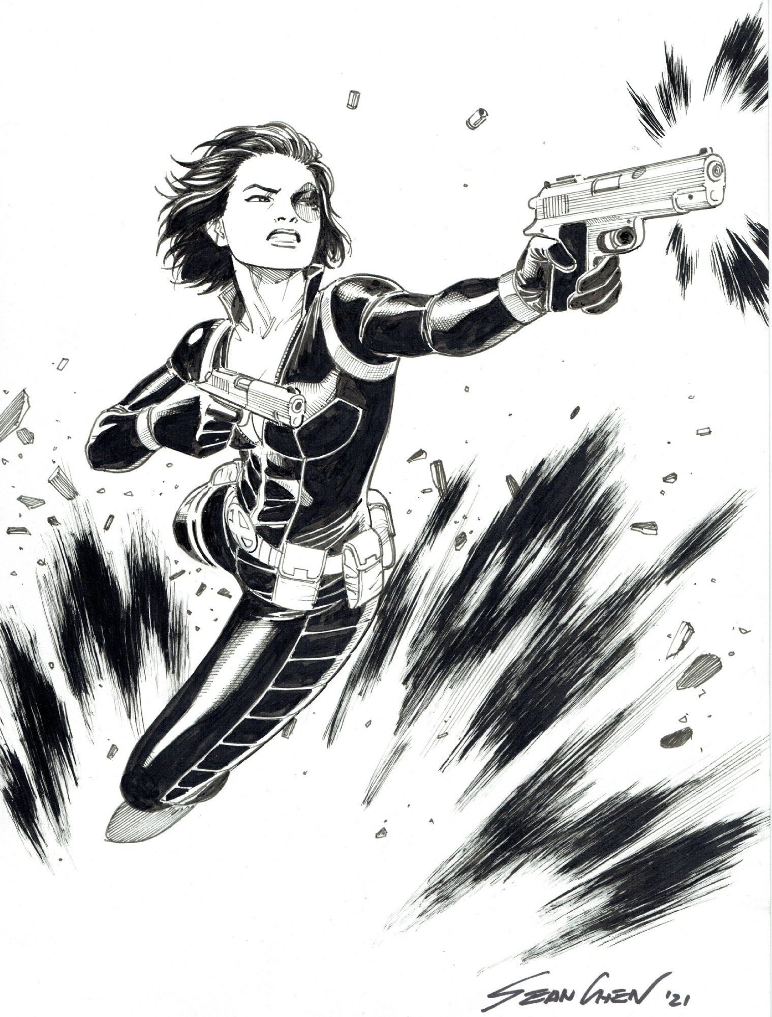 Domino Commission by Sean Chen, in Jason Wood's Commissions and ...