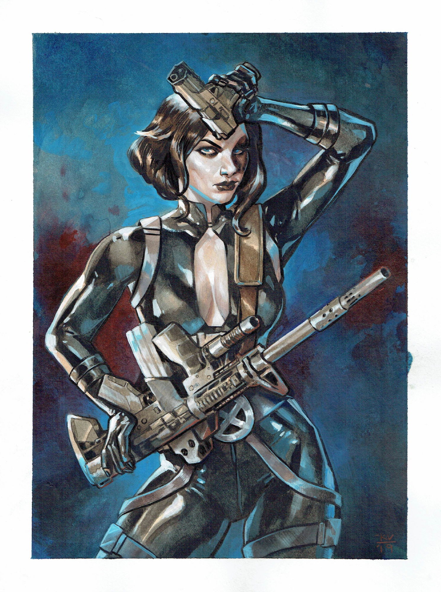 Domino Commission by Keyla Valerio, in Jason Wood's Commissions and ...