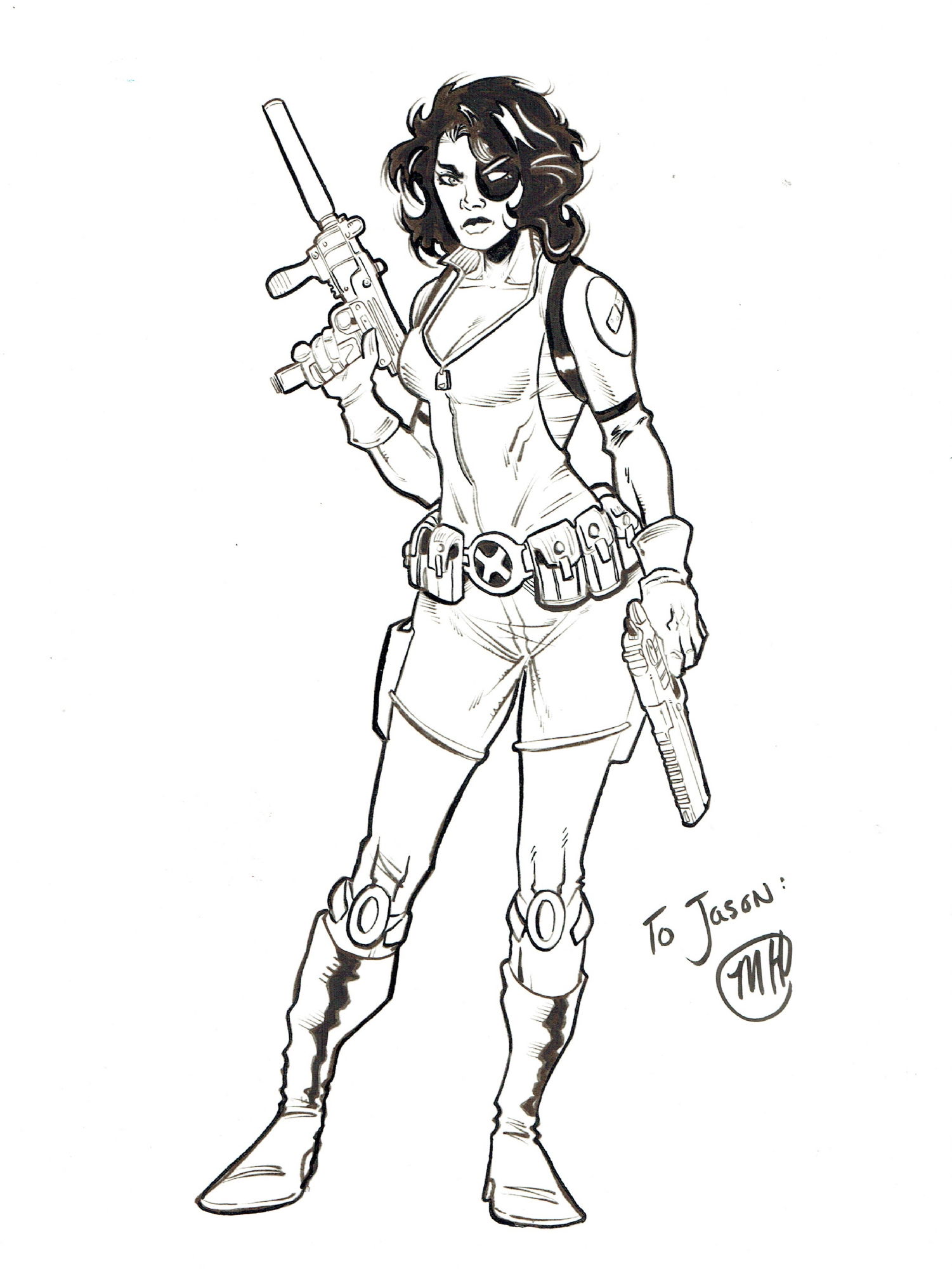 Domino Commission by Marshall Hinson, in Jason Wood's Commissions and ...