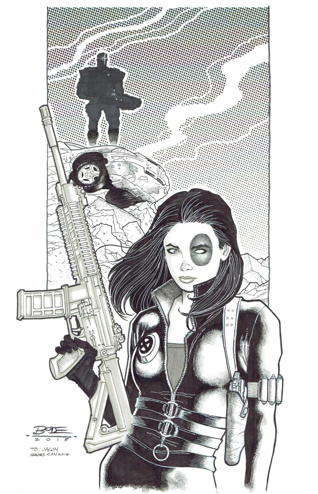 Domino Commission by Ryan Bodenheim, in Jason Wood's Commissions and ...