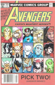 Non Avengers Jam Piece Comic Art