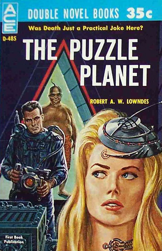 Ed Emshwiller - The Puzzle Planet - Cover Prelim, In Glynn Crain's Ed ...