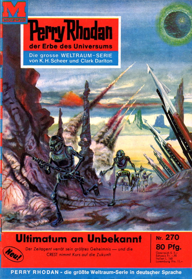 Johnny Bruck - Fantastic - June 1969 - Perry Rhodan #270, in Glynn ...