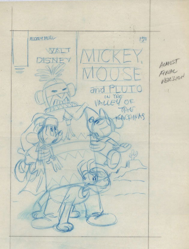 Mickey Mouse 142 cover rough 7, in Germund von Wowern's Wright, Bill ...