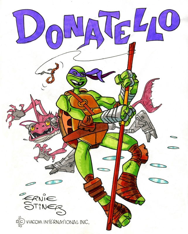 TMNT Donatello 60cm