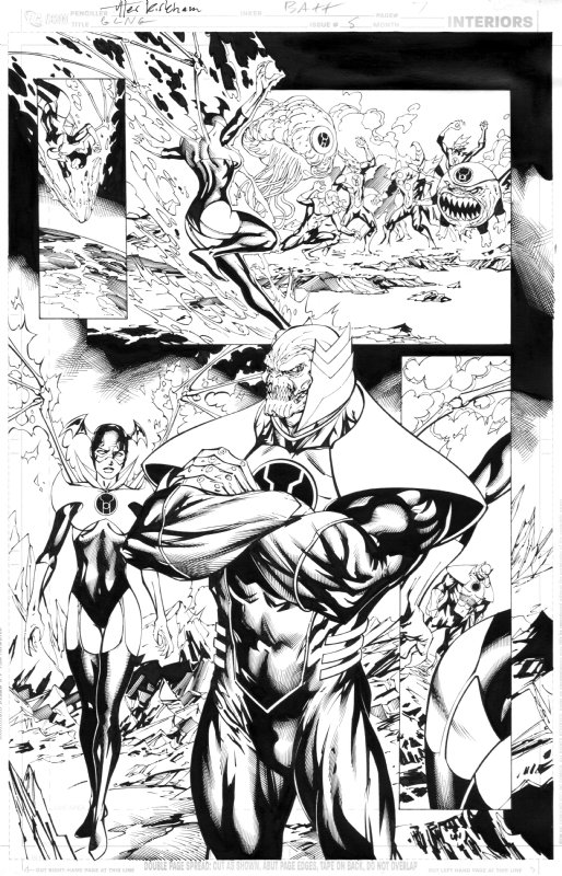 New Guardians Issue 5 Page 7 Bleez Atrocitus And Red Lanterns In