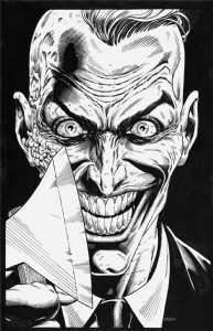 Batman: Three Jokers Premium Cover: Endgame Joker, Comic Art