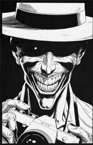 Batman: Three Jokers Premium Cover: Hawaiian Joker- Killing Joke, Comic Art