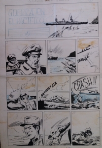 Guerra en el Pacifico, Comic Art