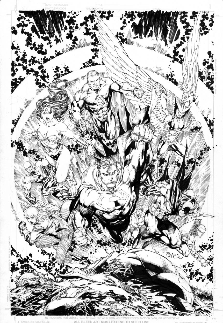 Justice League of America #19, in Rodney Rappaport's Ed Benes Comic Art ...