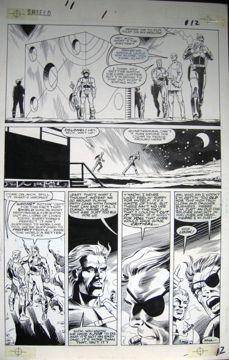 Nick Fury vs Shield 1 pg 12, in sean wallace's Nick Fury vs. Shield vol ...