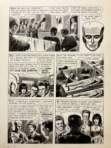 JOE ORLANDO, CREEPY #12, ADAM LINK STORY P.3 WARREN ART, 1966! Comic Art