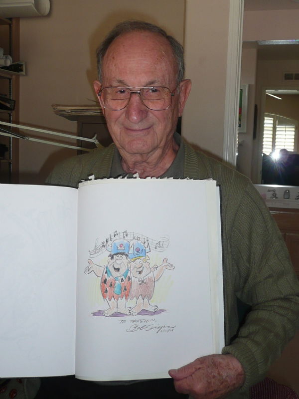 Bob Singer, In Thorsten Brümmel's Animation Art Comic Art Gallery Room