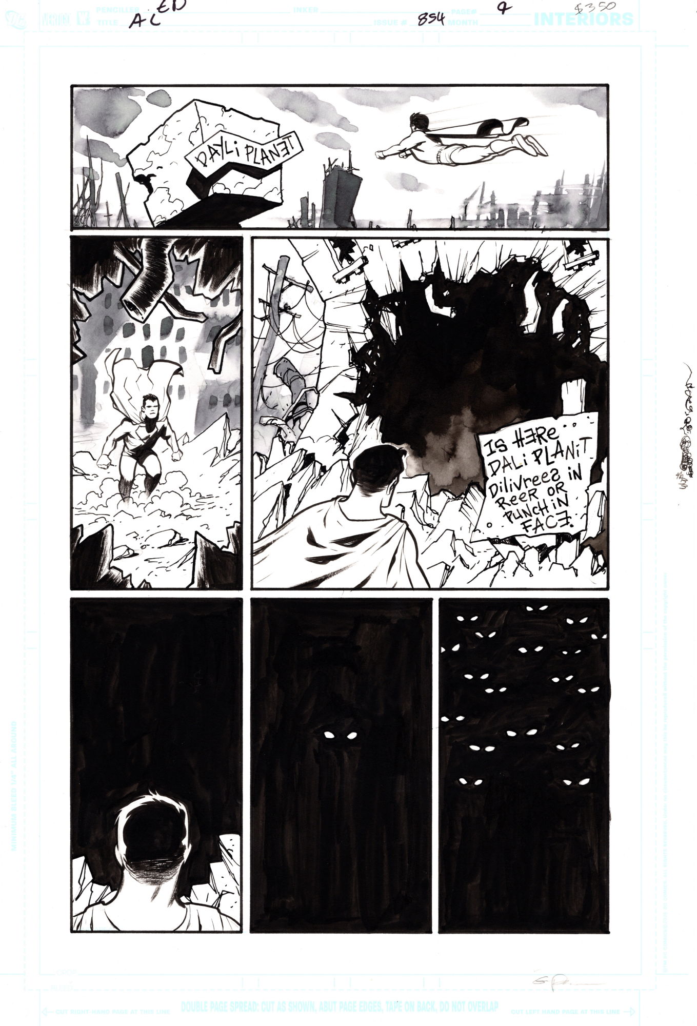 Action Comics #855 Page 9, in Michael Ragosta's Published Comic Art ...