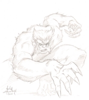 The Beast by Martin Egeland Comic Art