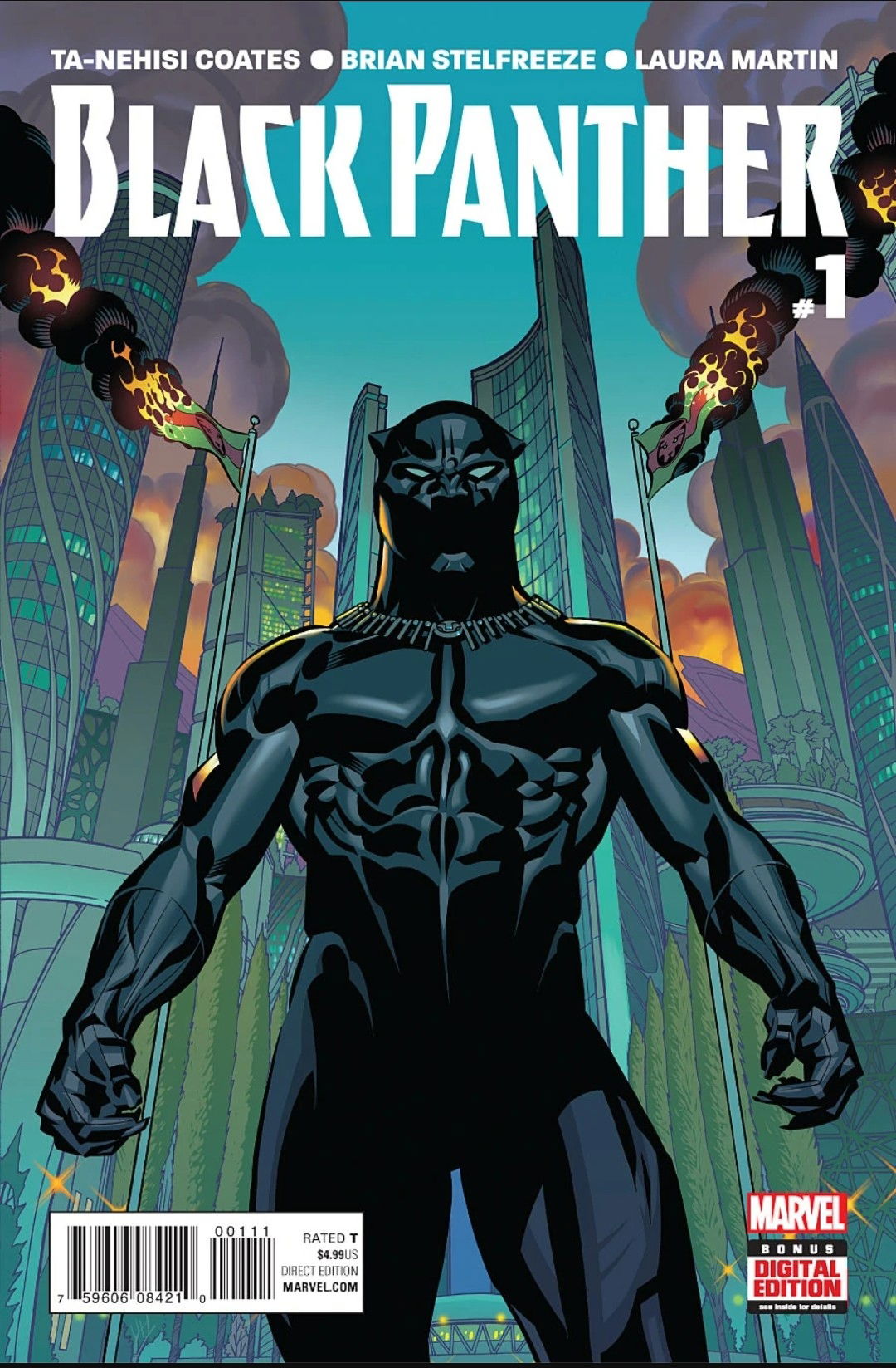 Black Panther #1 COVER by Brian Stelfreeze, in K Gearon's Published Art ...