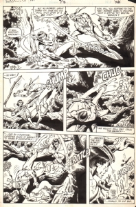 Master of Kung Fu #98 pg 15 by Mike Zeck (ft Shang-Chi) Comic Art