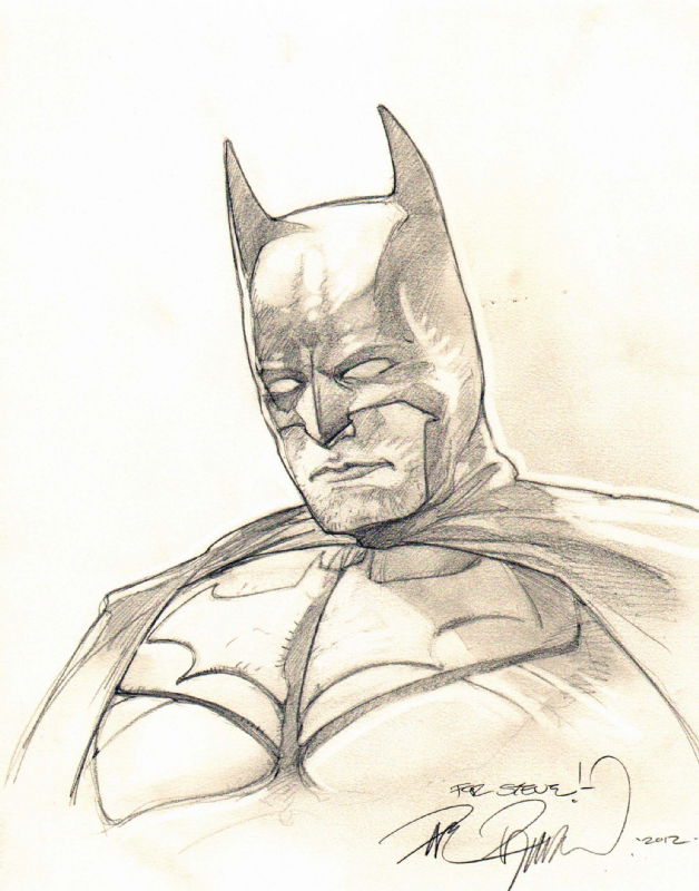 Batman by Dave Dorman, in Steve Spurgeon's Cincinnati Comic Expo 2012 ...